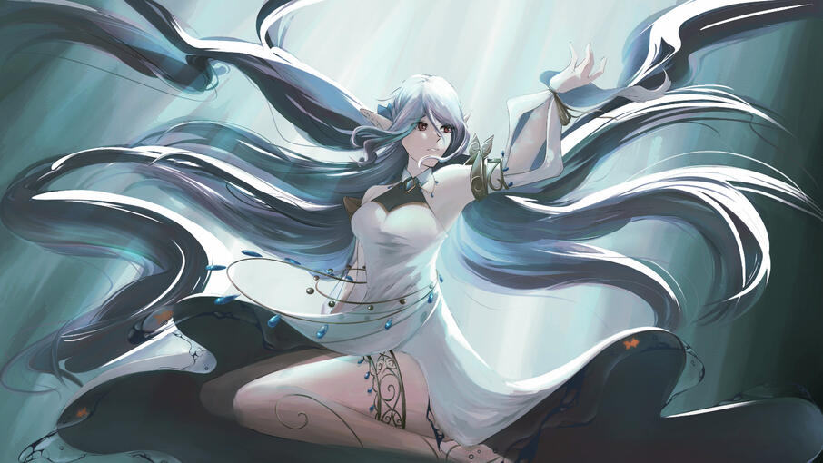 Fullbody + simple background
